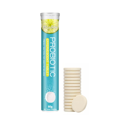 OEM efervescente de Gummies das tabuletas da vitamina probiótico da biotina