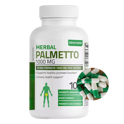 COA Herbal Palmetto Capsules Fortalecer a resistência Melhorar o desempenho Homens Suplemento de saúde