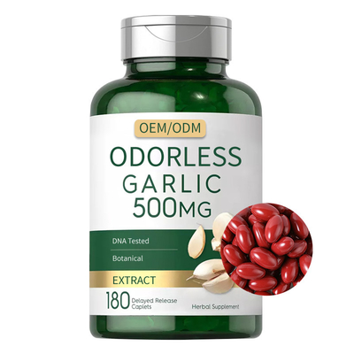 Não óleo inodoro Softgel do alho do OEM dos suplementos a GMO para a imunidade