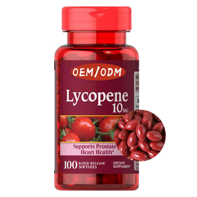 A cápsula feita sob encomenda FDA de Softgel do Lycopene do OEM de Logo Supplements aprovou