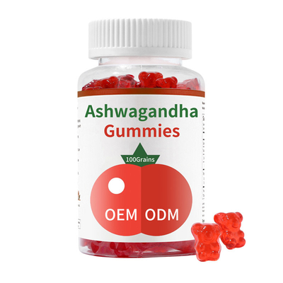O suplemento Gummies a Ashwagandha da marca própria melhora o sono para mulheres