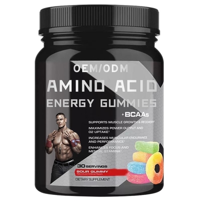 O realce masculino de MSDS suplementa o ODM de Gummies do ácido aminado