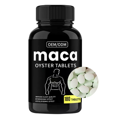 Os comprimidos masculinos de Macaroot do afrodisíaco enraízam a tabuleta da ostra de Maca personalizada