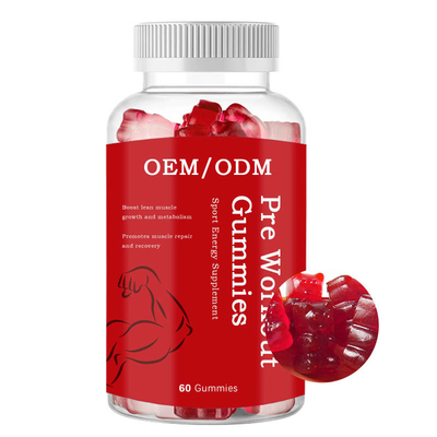 Os adultos de BCAA tornam mais pesadas cápsulas do ganho malham pre o suplemento a Gummies