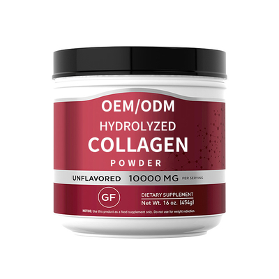 OEM Branqueamento da pele Proteína hidrolítica em pó Peptídeos de colágeno hidrolíticos