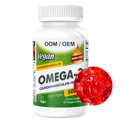 OEM cardiovascular de Softgels da cápsula do ácido gordo da ômega 3