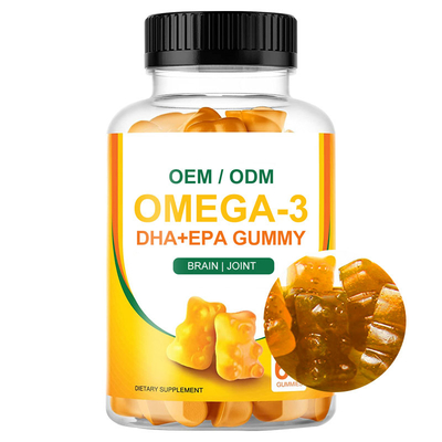 Ômega do vegetariano DHA EPA 3 suplementos Brain Joint Protect a Softgels Gummies