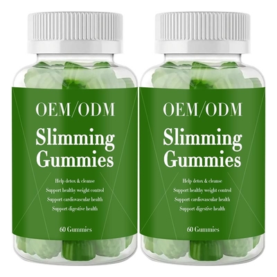 O cortador gordo do emagrecimento do OEM suplementa a perda de peso Gummies para Detoxing