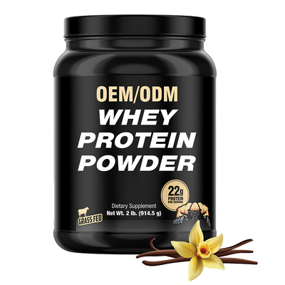 Impulsionador erval do músculo do pó do isolado da proteína do soro do OEM dos suplementos