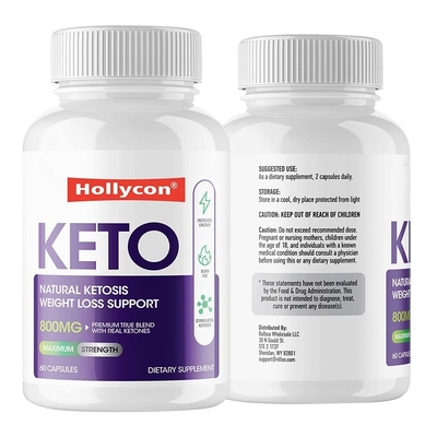 Os cuidados médicos suplementam a cápsula gorda do emagrecimento da perda de peso do Keto da queimadura do apoio do OEM