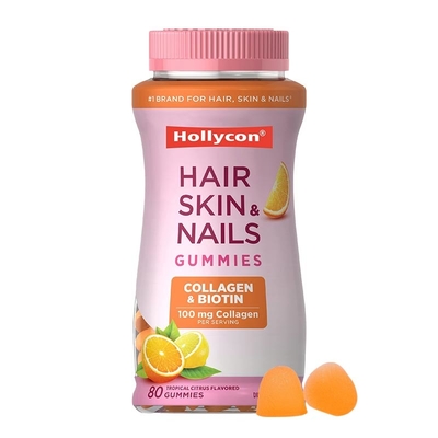 O OEM do suplemento aos cuidados médicos do PBF apoia a pele do cabelo e a vitamina saudáveis Gummies dos pregos