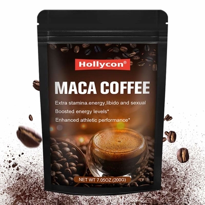 O PBF certificou o pó do café de Brown do suplemento à raiz de 200g Maca