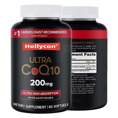 A coenzima personalizada Q10 do OEM dos suplementos suplementa Softgels