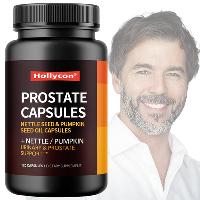 A próstata segura do alimento encerra o óleo de semente da abóbora da semente da provocação para a prostatite do homem