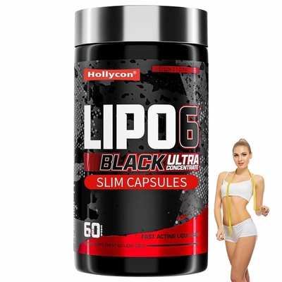 OEM Private Label Lipo-6 Black Ultra Concentrate Slim Capsules Suplemento termogênico energizante para queimador de gordura