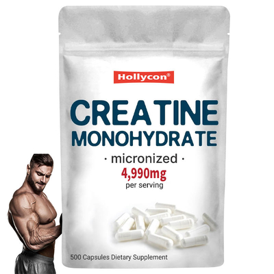 Hollycon Suplementos de Cápsulas de Creatina 2 anos de validade