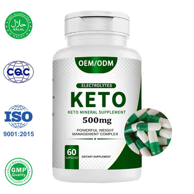 O emagrecimento rápido do Keto da perda de peso marca o ODM magro dos comprimidos do Keto do ajuste