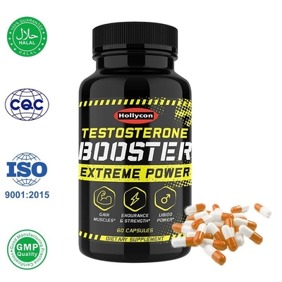 Homem do impulsionador do OEM que aumenta suplementos para comprimidos da energia natural e do vigor do homem