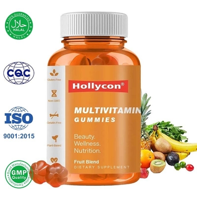 90Pcs Suplementos Dietéticos OEM Multivitamínicos Ervas Gummy Ingredientes 2 Anos Vida útil