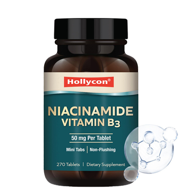 OEM Niacinamide Vitamina comprimidos Niacina pílulas Apoia a saúde metabólica ajuda o sono