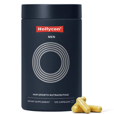 Suplementos de crescimento do cabelo masculino para visível cobertura mais espessa do cabelo e do escalpo