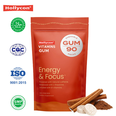 Fornecedor Vitaminas Goma de guaraná Goma fornece energia Suporte humor Função nervosa