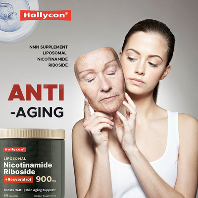 Fabricante NMN Capsulas Suplemento NAD Anti-envelhecimento Lipossomal Nicotinamide Riboside
