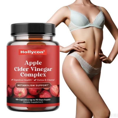 Capsulas de emagrecimento natural para queima de gordura Capsulas de vinagre de maçã para mulheres