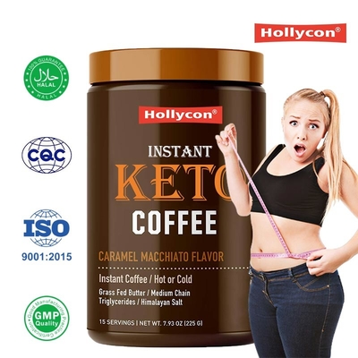 Fabricante Instant Keto Café Metabolismo Perda de peso Dieta cetogênica Cápsulas de emagrecimento natural
