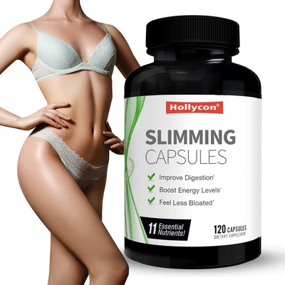 OEM cápsulas de emagrecimento natural herbal vegano para adultos