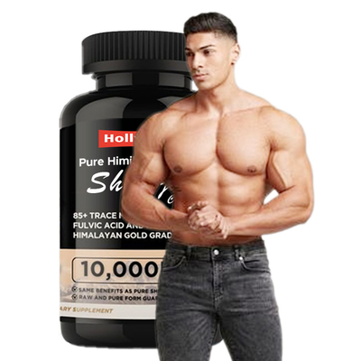 OEM Pure Himalayan Organic Shilajit Capsules Antioxidantes Suporte de Energia Alivio do Estresse Imune