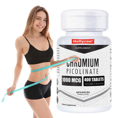 Suplemento de cromo picolinato de fábrica cápsulas de emagrecimento aumentar o metabolismo digestão saúde