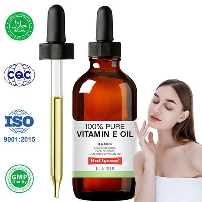 OEM 100% de óleo de vitamina E pura para rejuvenescimento da pele e prevenção de cicatrizes