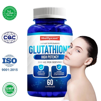 Fornecedor Vitaminas Glutationa Cápsulas Branqueamento da pele Suplementos Antioxidantes