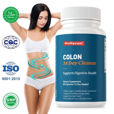 Colocn Suplemento de Limpeza de 14 Dias Cápsula Limpa Para Apoiar a Saúde Digestiva