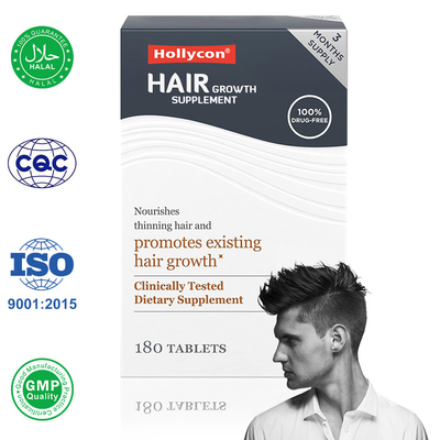 Pílulas de crescimento capilar para perda de cabelo reduzem a queda e aumentam a espessura