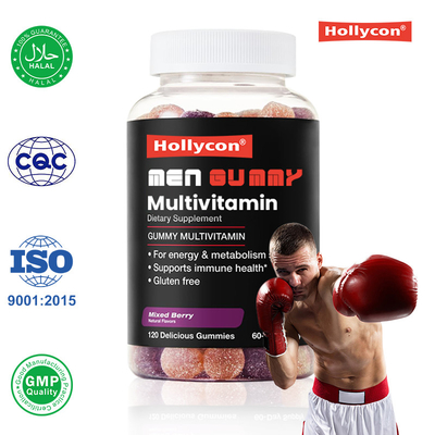 Multivitamínicos masculinos Goma aumenta a energia e o metabolismo Promove a saúde do sistema imunológico