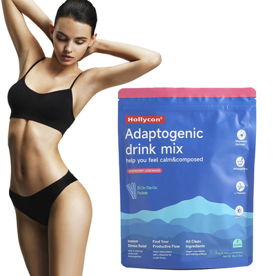 Adaptogênico em pó de mistura de bebidas promover a saúde geral em pó de equilíbrio harmônico