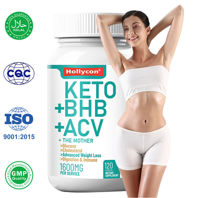 Keto ACV BHB cápsulas para aumentar a perda de peso metabólica cápsulas de emagrecimento natural