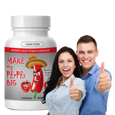 Testosterona Booster cápsulas masculino reforçando cápsulas para melhorar a função sexual