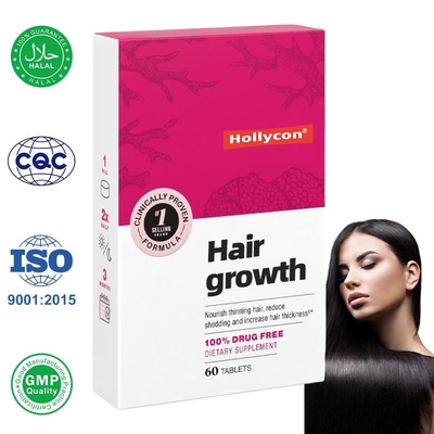 Nutrição Diária Biotina comprimidos para crescimento do cabelo