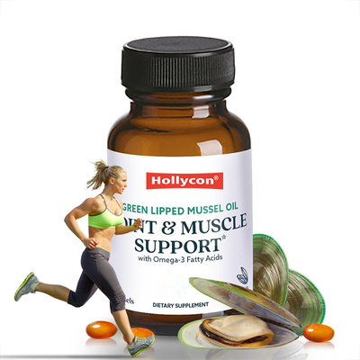 Amêndoas de lábio verde Softgels Omega 3-6-9 Suplemento de apoio articular Omega-3 Fornecedor