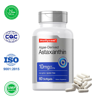 Astaxantina Softgels Suporte Cardiovascular e Imunológico Metabolismo dos Lipídios