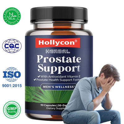 Suplemento de próstata para homens Cápsulas de próstata para suporte da produção urinária
