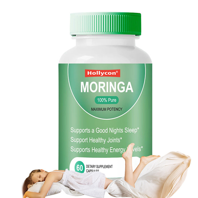 Moringa em pó cápsulas 6000mg Moringa Oleifera mistura exclusiva para apoio articular