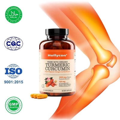 Cápsulas de Curcumina e Cúrcuma com BioPerina para a Saúde das Articulações