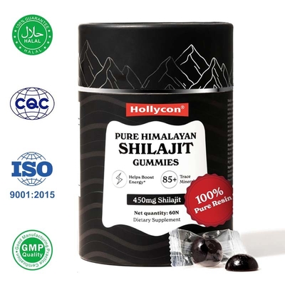 Gumas de Shilajit de alta potência aumentam a resistência, força e resistência