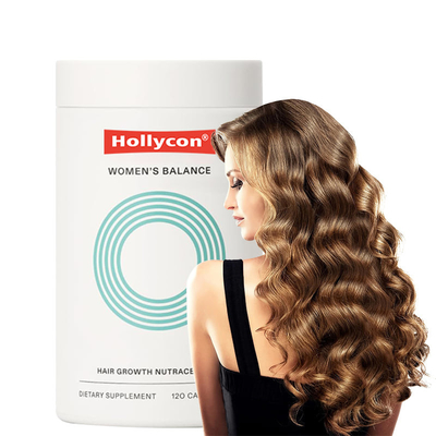 Fábrica OEM Balanço Feminino Suplementos de Crescimento de Cabelo Suplementos de Vitaminas para Cabelo