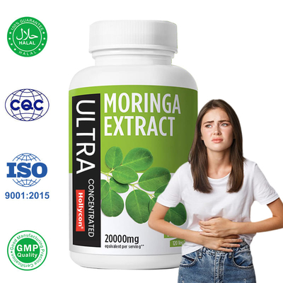 Capsulas de Moringa Pura de Fábrica Suportam Imunidade Digestiva