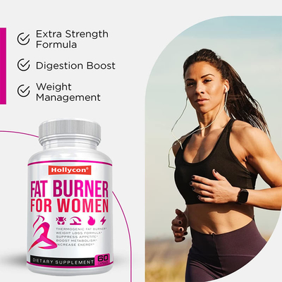 Suplementos para suprimir o apetite Fábrica Queimador de gordura da barriga Aumentar o metabolismo energético